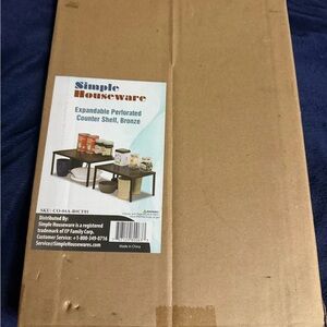 Bronze Counter Shelf